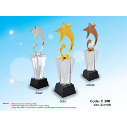 C 200 Crystal Trophy